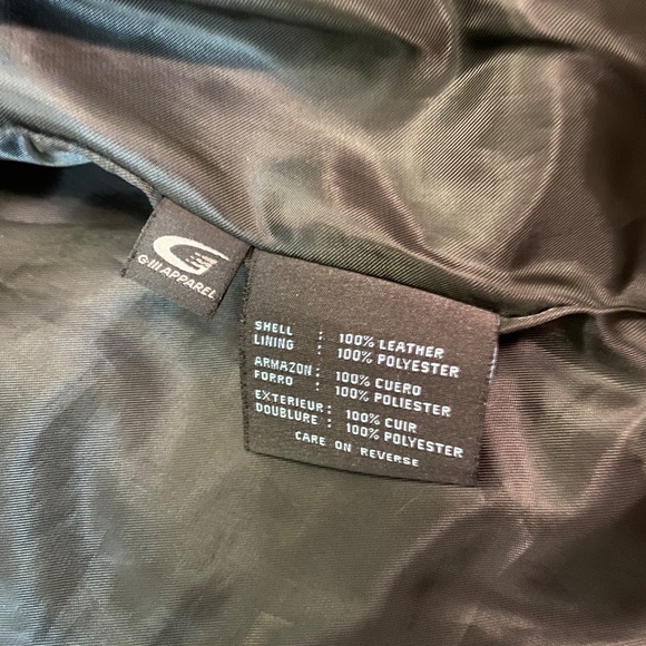 Nine West Classic Black Leather Jacket M - Picture 9 of 9